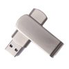 USB flash-карта SWING METAL (16Гб), серебристая